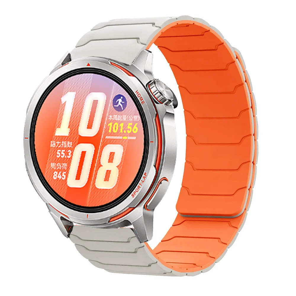 Magnetic Silicone Loop Band - Premium Accessories Bracelet, Universal Fit 46mm