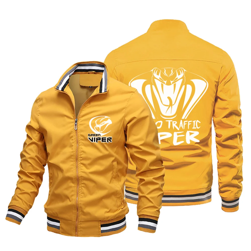 2024 Autumn Popular Fashion Print Logo Jackets Men's Motorcycle · Jackets Y2K Respzed Bomber Pilot Jackets S-4XL