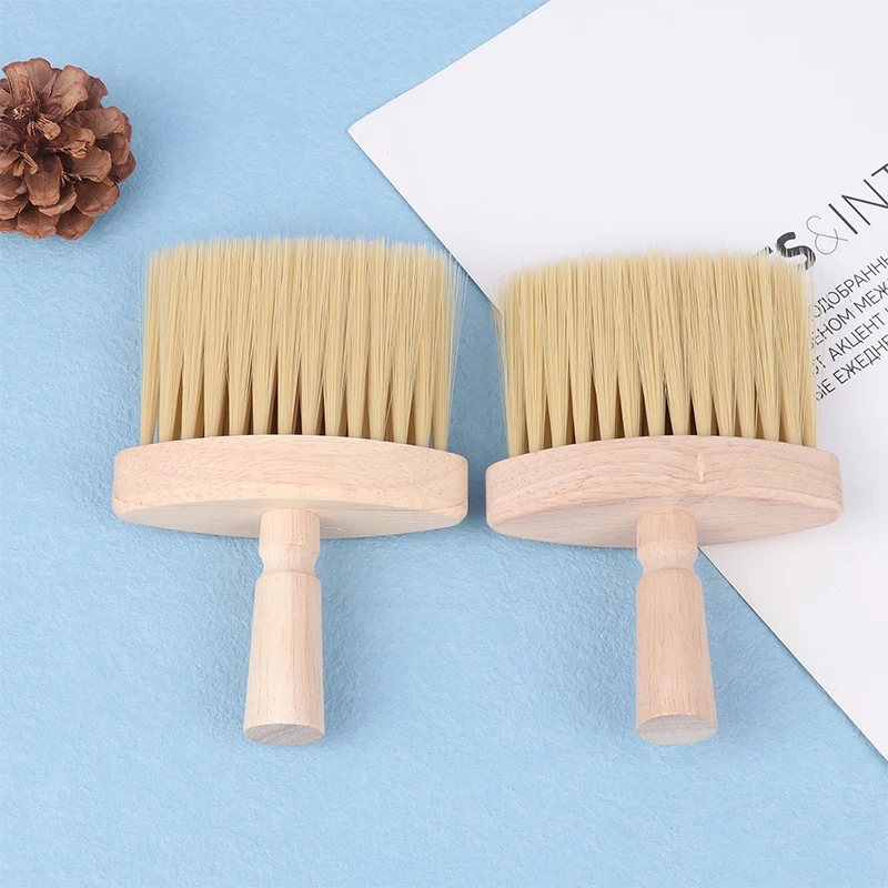 

New Household Wooden Soft Brush Keyboard Multifunctional Cleaning Brushes Car Interior Cleaning Tools Crevice Dust Removal Brush