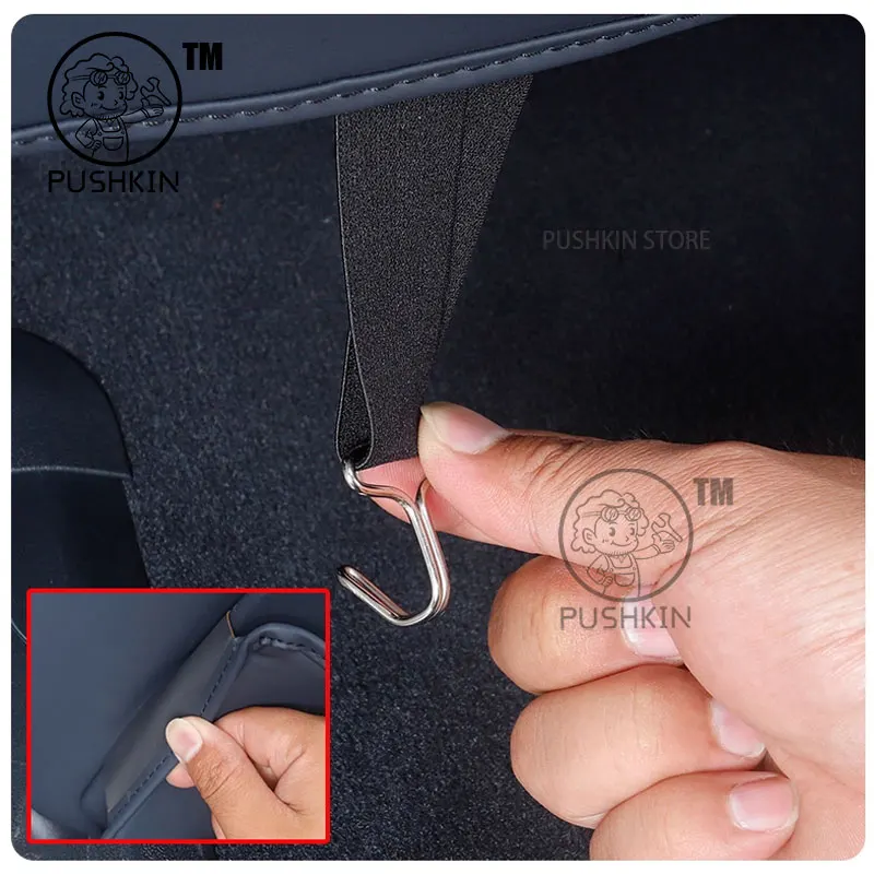 ZEEKR 9X 2025 2026 시트 백 카 안티 킥 패드 프로텍터 인테리어 어린이용 안티 더티 가죽 스타일링 액세서리