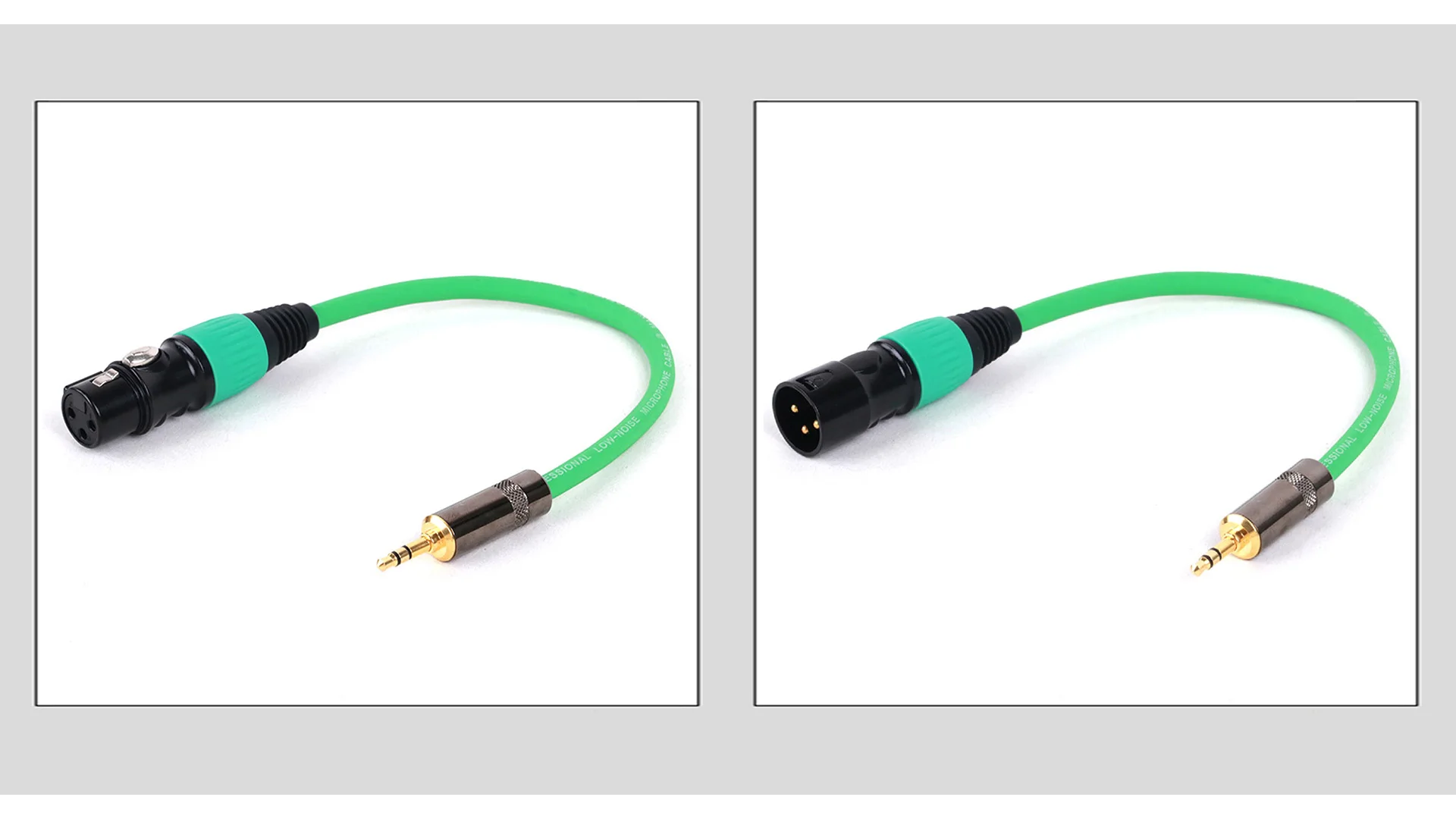 Guerguo 3,5mm bis 3-polig xlr weiblich/männlich Stereo-Audio kabel Zoll trs zu 3-poligem Mini-xlr-Kopfhörer-Audio kabel – Detail 8