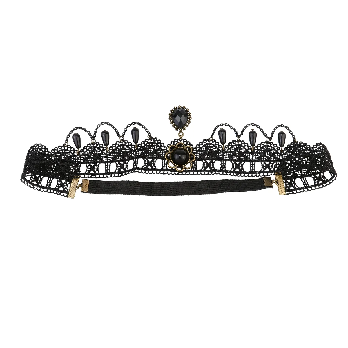 

Prom Hair Accessories Lace Headband Miss Hairbands Ribbons for Girls Halloween Party Supplies Forehead