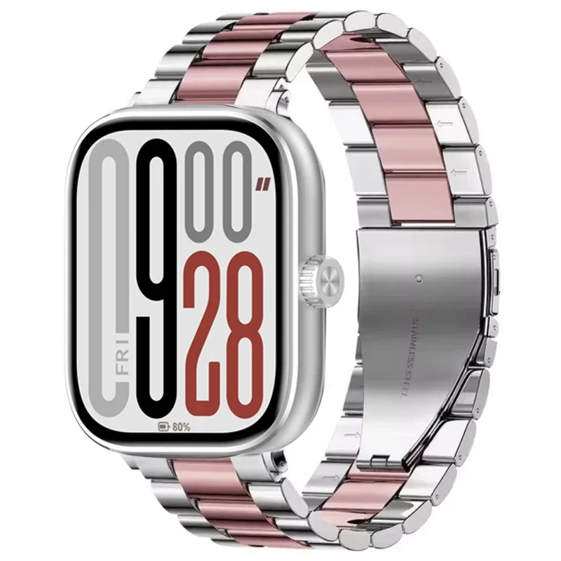 Enhanced Metal Strap - Comfortable & Breathable Replaceable Wristband Bracelet