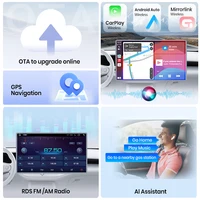 Автомобильный радиоприемник Junsun Android с GPS для VW Volkswagen Skoda Octavia Golf 5 6 Touran Passat B6 Polo Jetta 2Din Мультимедийный плеер CarPlay — изображение 3