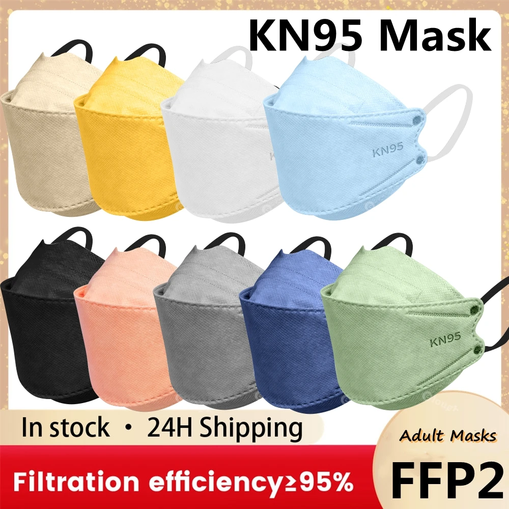 Маска для лица Mascarillas FPP2 KN95 Корейская маска Mascarilla FFP2 Homologada España 4Ply Утвержденная FFP 2