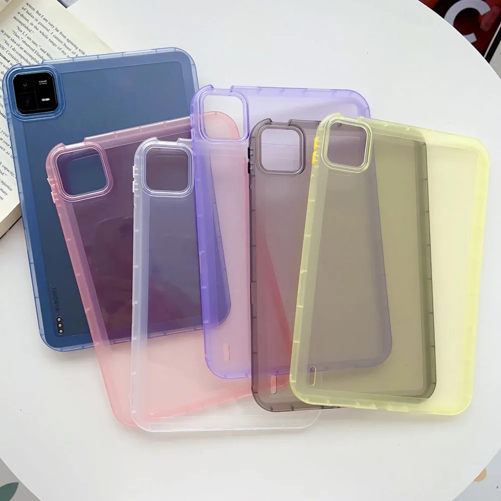 Soft TPU Anti-Drop Shockproof Protective Back Cover