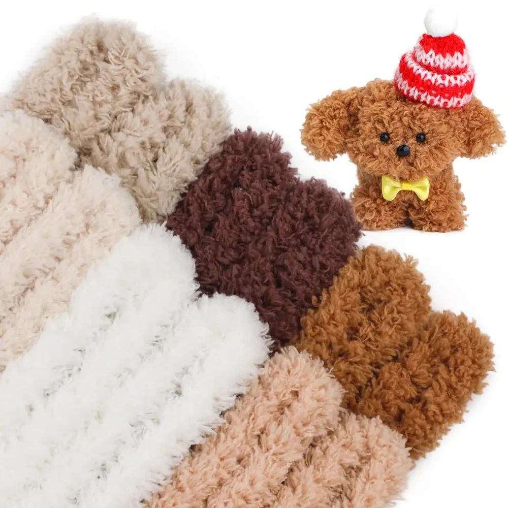 12 Pcs 39 Inch Jumbo Fur Pipe Cleaners Craft Chenille Stems Craft Supplies for Beginners DIY Arts Decorations