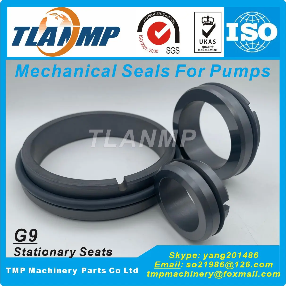 G9-60/65/70/75/80/85/90mm , G9 Stationary Seats for TLANMP Mechanical Seals