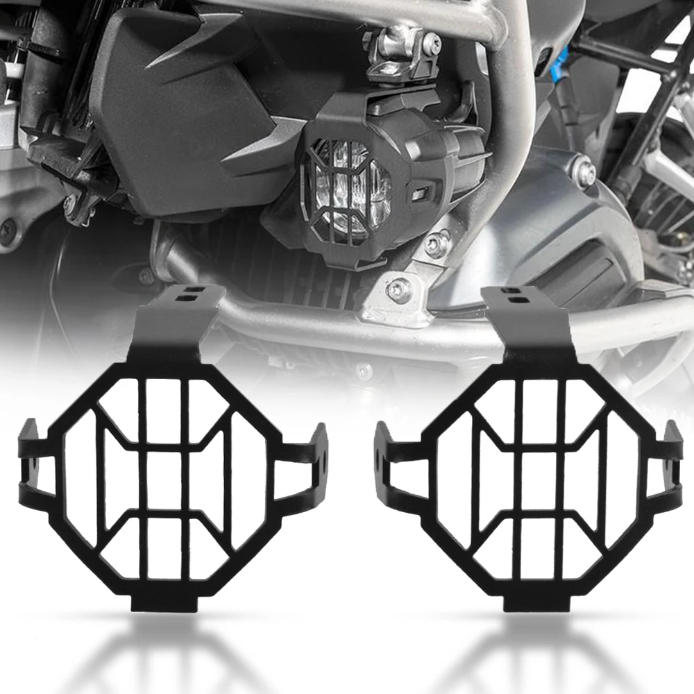 Fog Light Lamp Cover For Bmw R1200 Gs Adventure R1200Gs 2012-On Air Cooled 2Pcs Led Oem Foglight Lamp Cover Protector Guard Moto