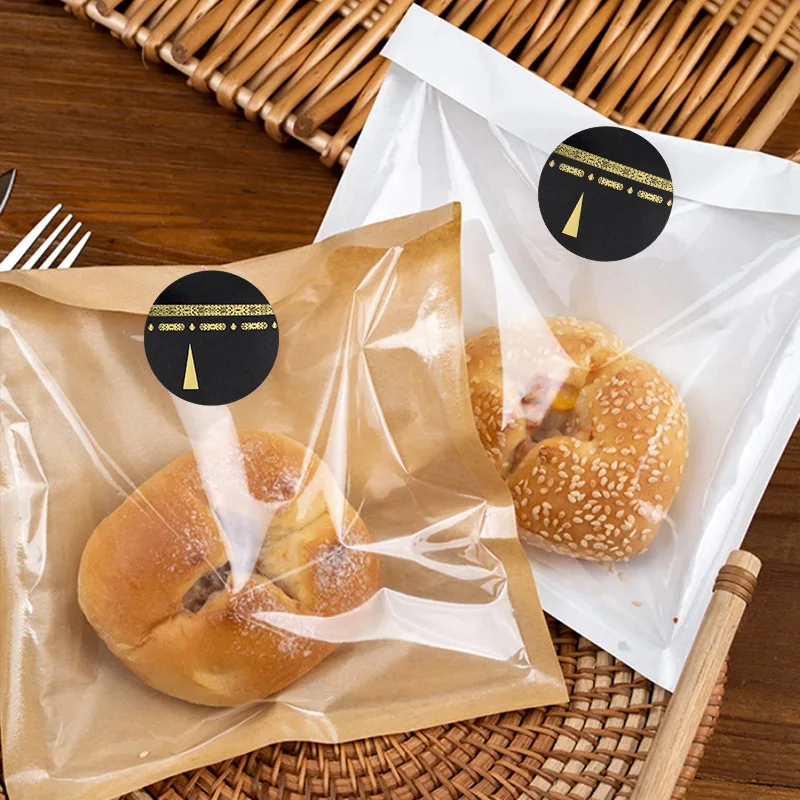 30/60 Stück 4cm Umrah Mubarak Papieraufkleber Muslimische Islamische Party Geschenkverpackung Dekoration Eid Ramadan Süßigkeitenbox DIY Etikettenaufkleber – Detail 3