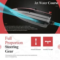 WLtoys WL917 RC Boat 2.4G Electric High Speed Jet Waterproof Model Electric Remote Control Speedboat Gifts Toys for Boys 2