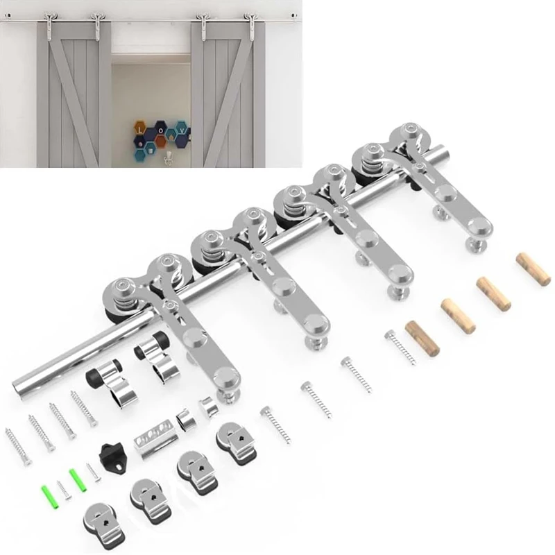 ccjh4 66ft sliding door system kit acessorios de 05