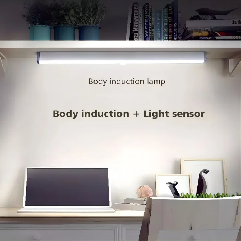 Tanie LED Cabinet Light Clear Luminous USB Closet Lamp Furniture Magnetic sklep