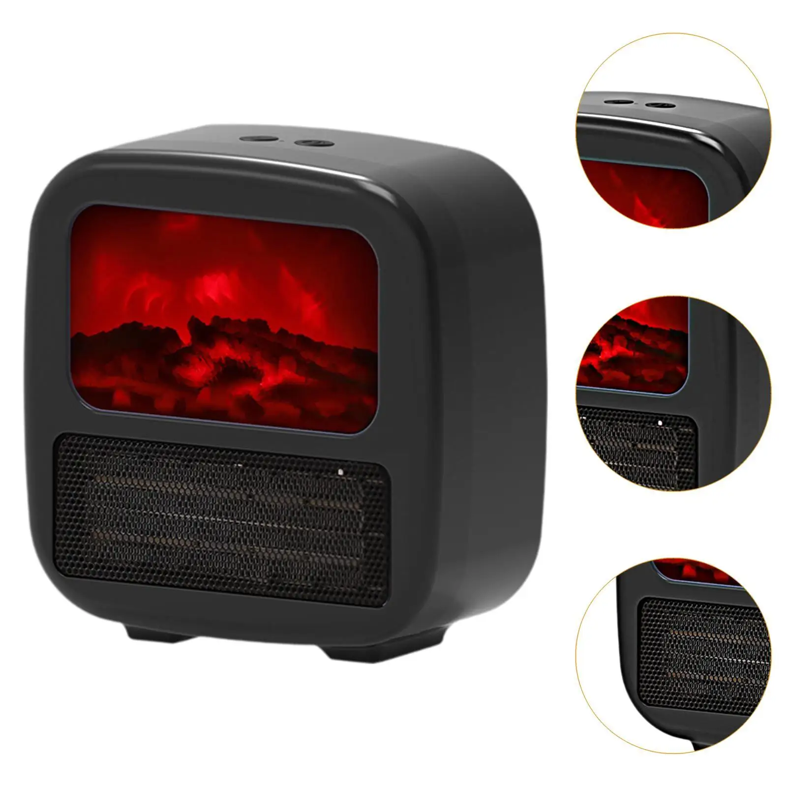 Portable Heater Electric Fireplace for Farmhouse Dormitory Bedroom Portable Heater Electric Fireplace for Farmhouse Dormitory Bedroom