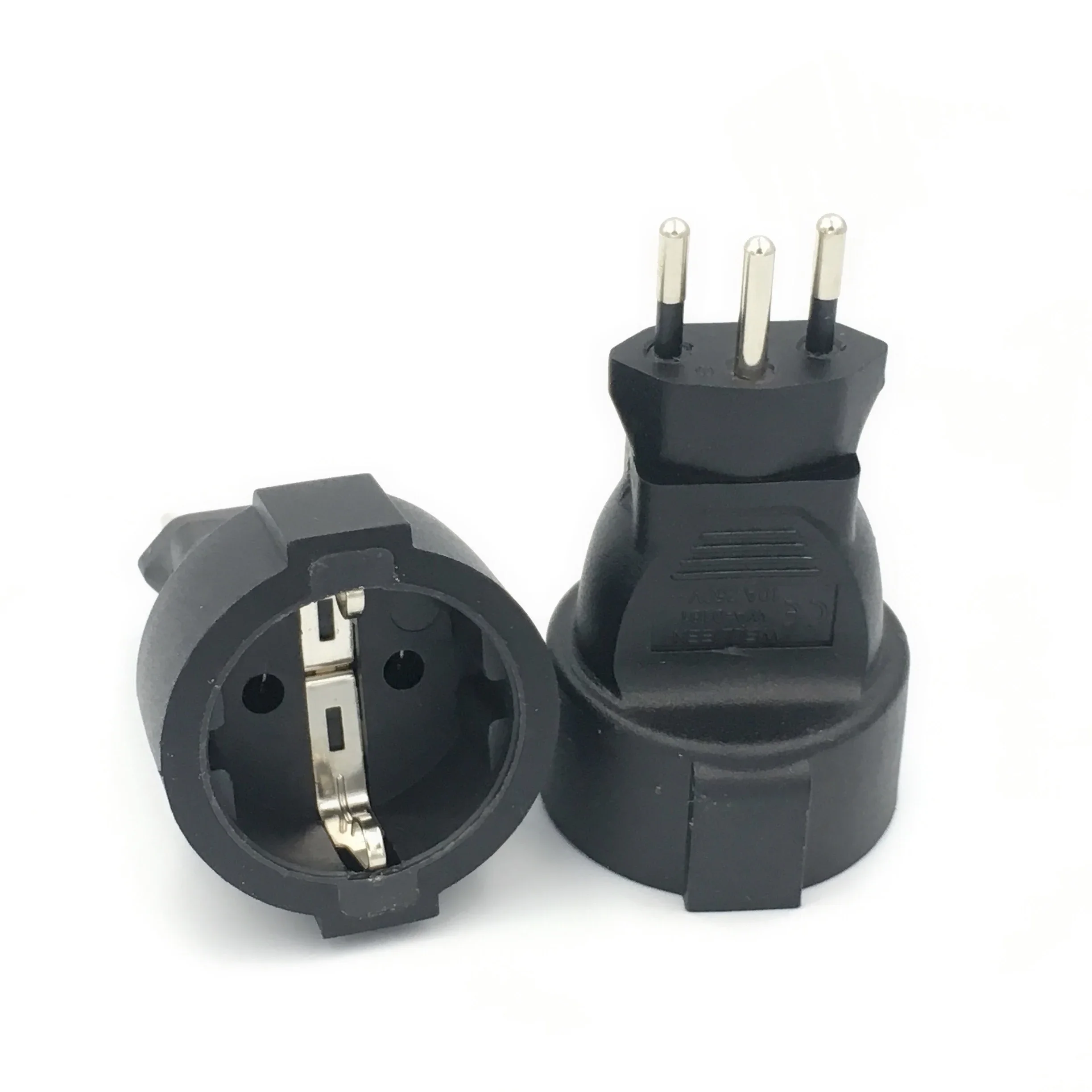 CH TO EU 3 pin Swiss socket adaptor Swiss EU German plug adapter converter plug WA-0181 plugs turn to French plugs
