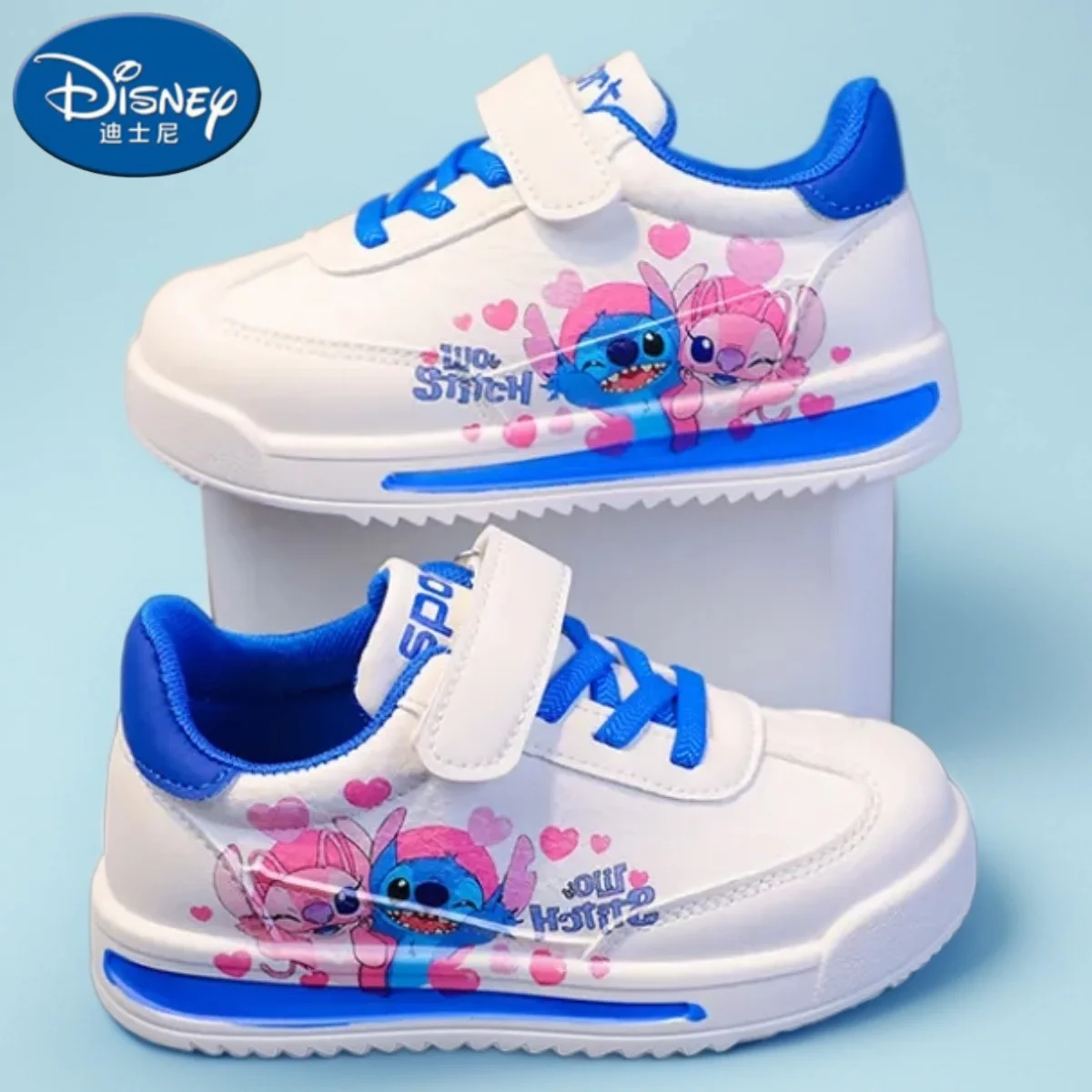 أحذية كاواي ستيتش الرياضية ديزني ستيتش آند أنجل أحذية تنس للأطفال أحذية رياضية كاجوال للأولاد والبنات أحذية سلة الغرز أفضل هدية