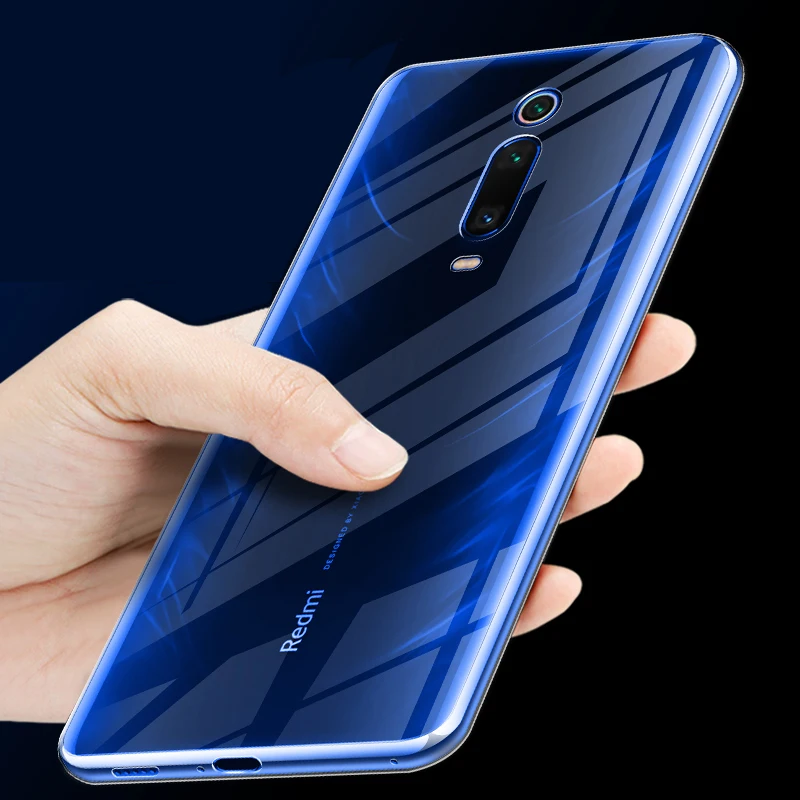 Ultra Thin Clear Silicone TPU Phone Case - Transparent Back Cover