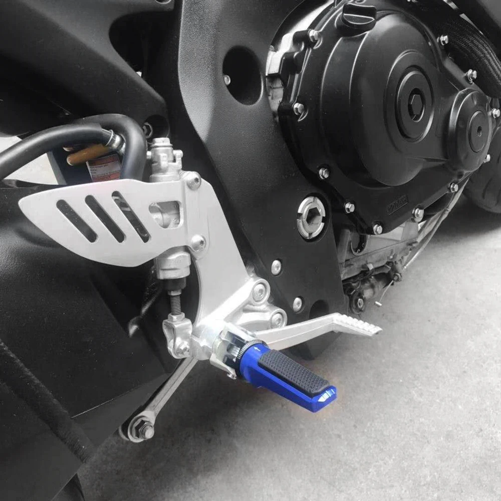 CNC-Fußrasten vorne, Fußstütze, Fußrasten, Pedalauflagen für Honda CBR650F 2014–2019, CBR600F 2001–2013, CB600F HORNET 2002–2015 – Detail 4