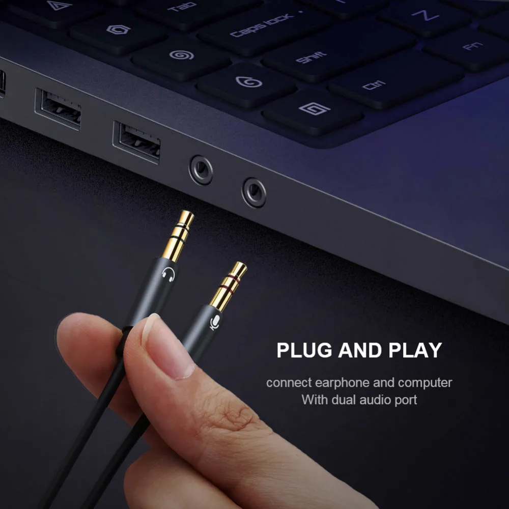 ǻ  QGeeM й  3.5mm  2  3.5mm ũ  Y й ̺ -PC  AUX ̺