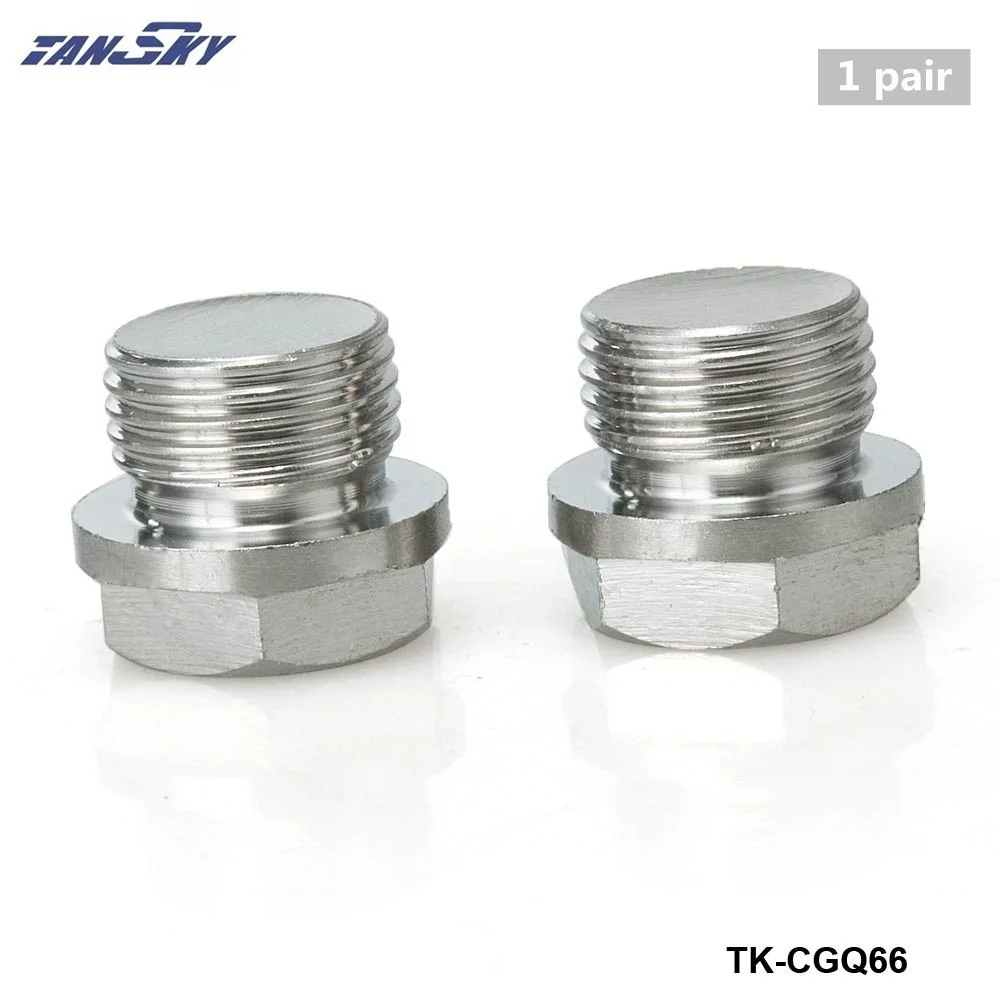 Stainless Steel Hex Bolt Bung Plug for Oxygen Sensor Thread TK-CGQ66 |
