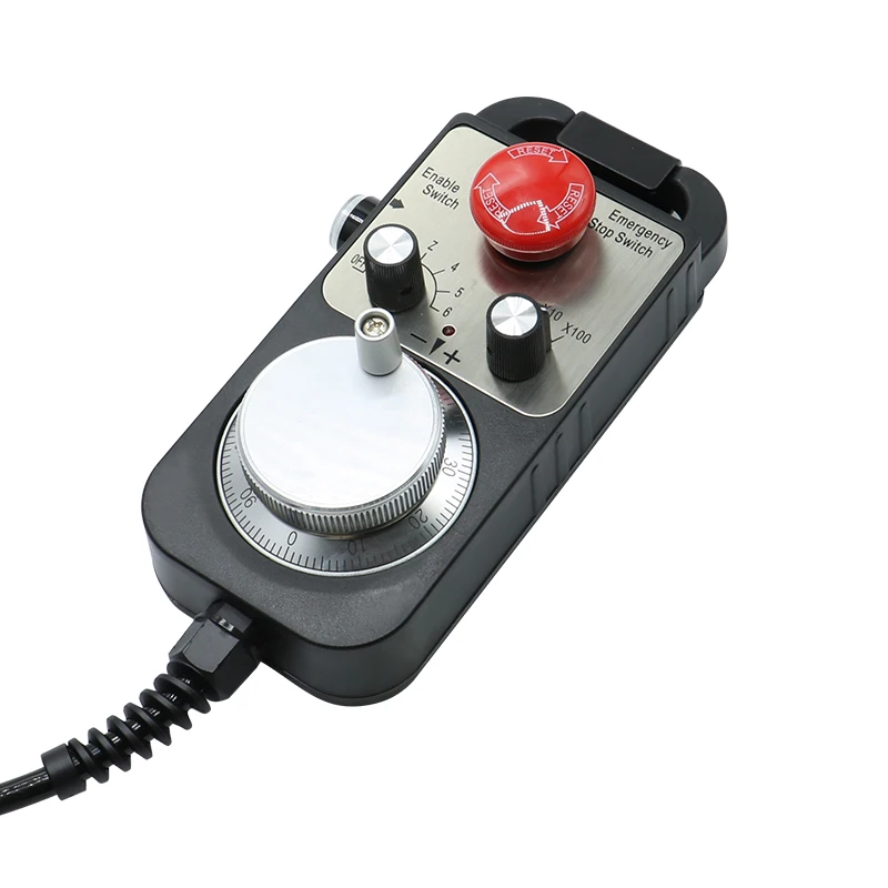 5V Pendant Hand-held Pulse Generator Controller 4/6 Axis MPG Handwheel For FAGOR GSK Siemens MITSUBISHI FANUC CNC System cnc handwheel