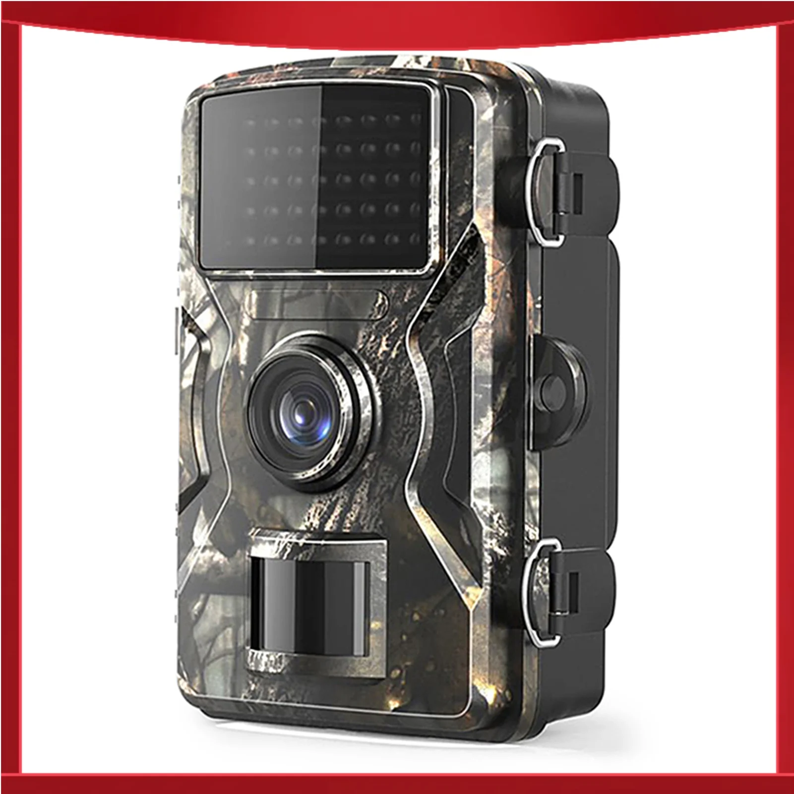 Caméra de chasse Wildlife 16MP 1080P infrarouge étanche IP66 pour observation nocturne des animaux