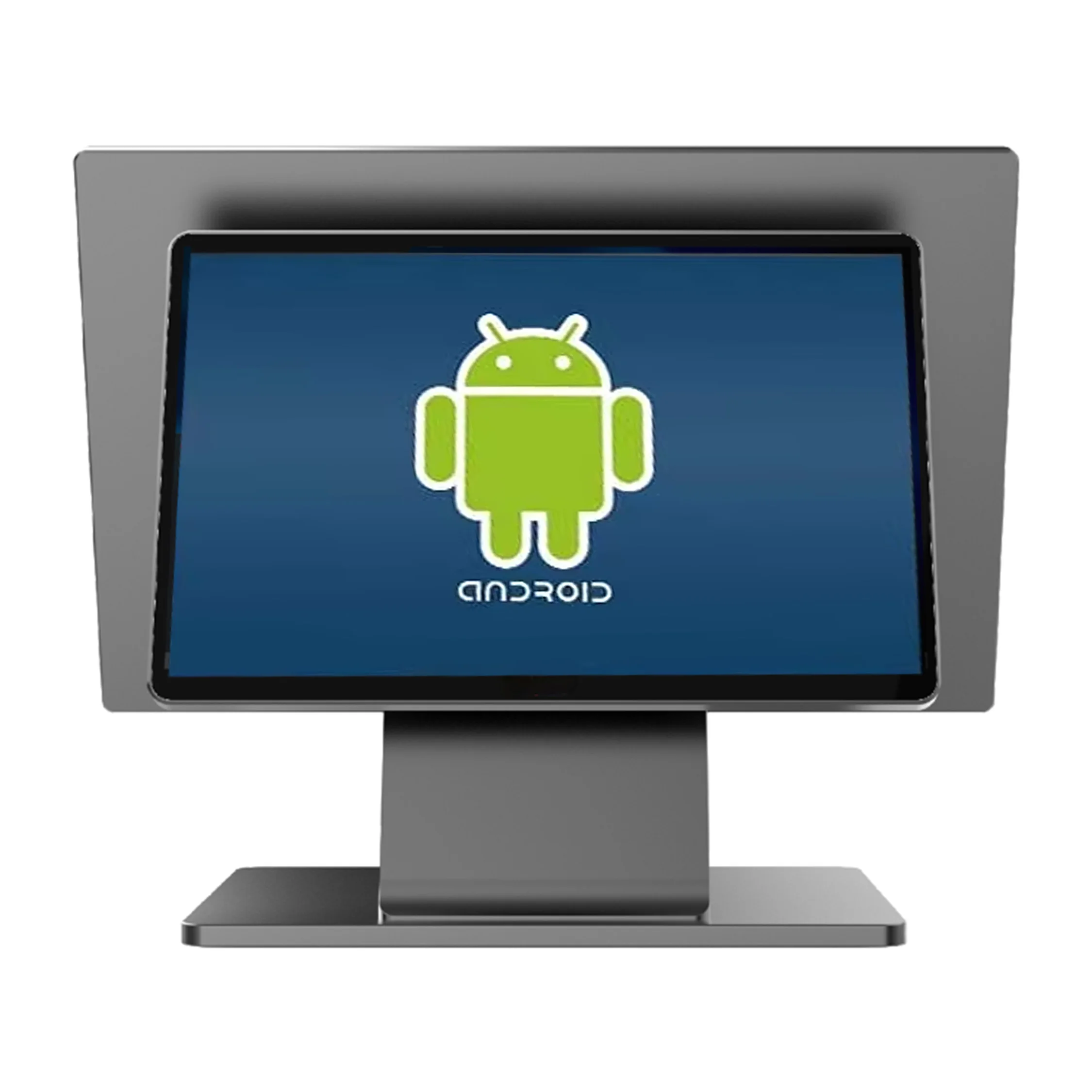 JEESTON 슬림 15.6 인치 안드로이드 13 금전 등록기 8 코어 CPU 4G 32G POS 터미널 알루미늄 쉘 1920*1080P 터치 스크린 ECR