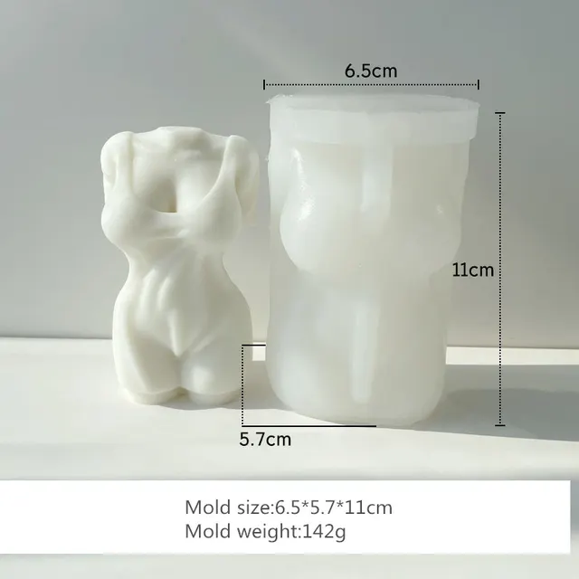 Greek Roman Sculpture Torso Mold Human Candle Mold DIY Body Abdominal