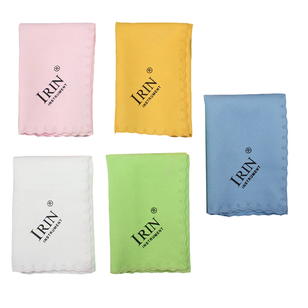 

1 Set 5Pcs Colorful Instrument Cleaning Cloths Polishing Cloths (Random Color)