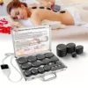 Hot Stone Massage Set with Temperature Adjustment ,Professional Spa Massage Tools, Relieve Tension and Muscle Pain 2