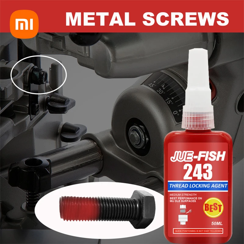 Xiaomi Glue Screw Thread Locking Agent Anaerobic Adhesive 243 Glue 50ml