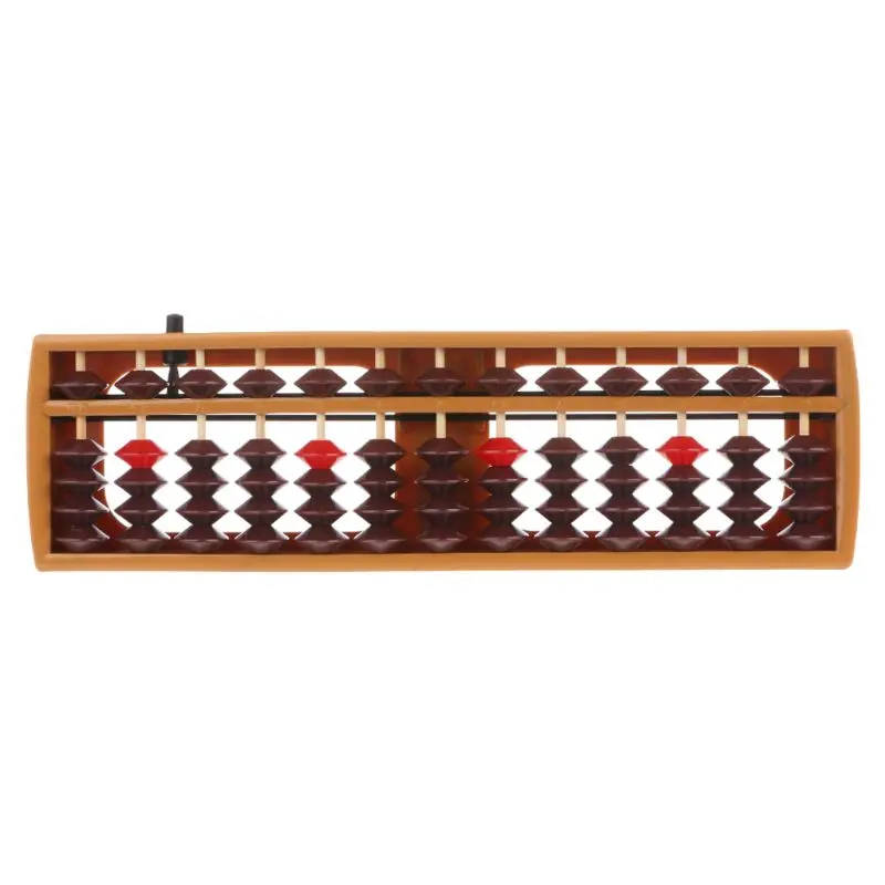 

Portable Japanese 13 Digits Column Abacus Soroban Caculating School f