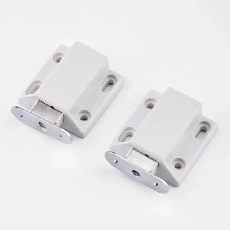 4PCS Invisibility Push To Open Magnetic Door Drawer Cabinet Catch Touch Latch Cupboard