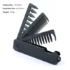 Multifuncional Portable Folding Pocket Combs Wide Tooth Oil Head Comb Beard Combing Barber Hair Clipper Comb Hair Styling Tools 1