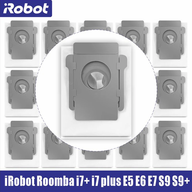 Dust Bag For iRobot Roomba i7 i7+ i3 i3+ i4 i4+ i6 i6+ j7 j7+ i8+ S9 S9+ Robot Vacuum Cleaner Dust Bags Accessories vacuum cleaner dust bag filter bags for irobot roomba i7 i7 plus e5 e6 robotic robot vacuum cleaner bag parts accessories