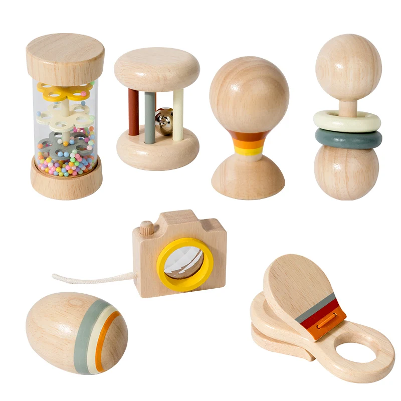 Wooden Infant Toy Set 6