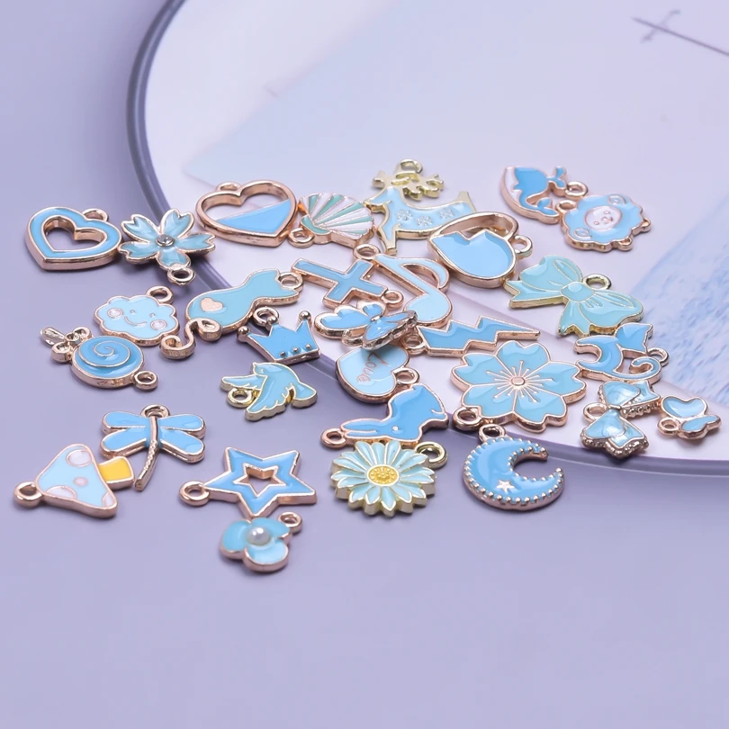 100pcs Random Styles Mixed Bulk Lots Charms For Jewelry Making Supplies DIY  Bracelet Necklace Earring Keychain Pendant Wholesale