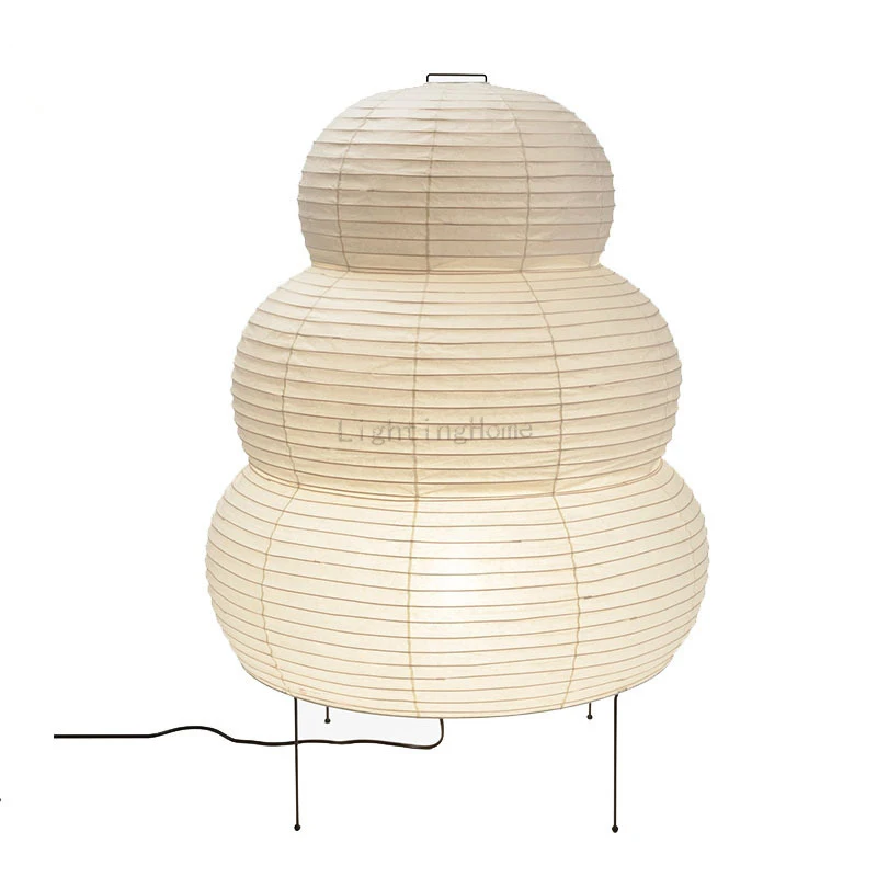 Lampe de chevet Japonaise en Papier Akari Noguchi Yong • Livraison Offerte  – LampesDeChevet