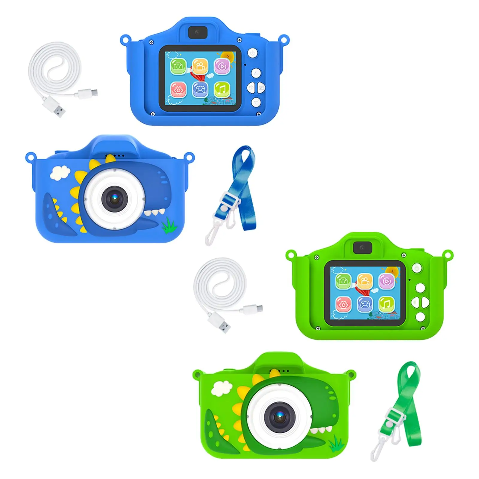 Kids Camera Photo and Video Camera Durable Unique Children Camera for Girls Kids 3-8 Years Old Boys Children Birthday Gifts