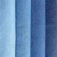 Washed Denim Fabric Cotton Blue Solid Color Thin Light DIY Handmade Dolls Clothing Jeans Skirt Jacket Bag Needlework Material 5