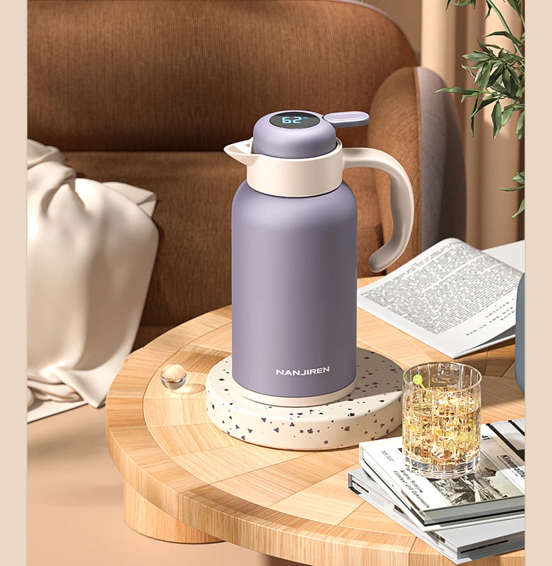 Smart Kettle Camping Green Tea Yerba Mate Hot Water Bottle Thermal  Insulated Vacuum Tea Infuser Garrafa Termica Thermo Flask - AliExpress