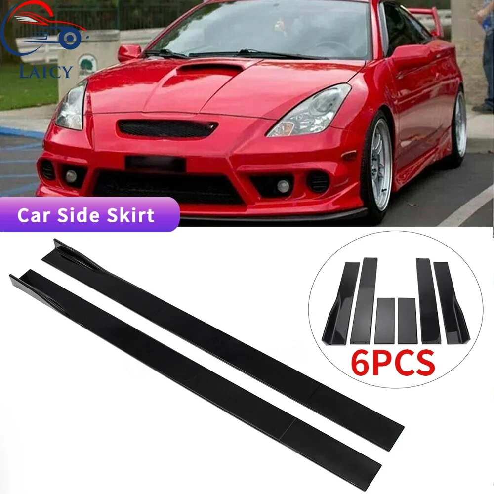 LAICY For Celica 01-05 86.6'' Side Skirt Splitter Spoiler Lip Rocker ...