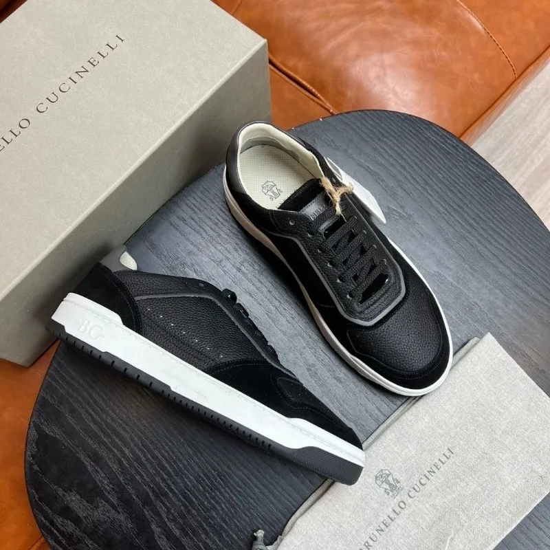 

2024 New Spring Man Casual Sneakers Black Blue Leather Shoes Mens Brand Fashion Youth Casual Shoe Comfortable Walking Shoes Men