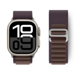 Alpine Strap Luxury Watch Band Bracelet Collection - 44mm 45mm 46mm 49mm (Indigo)