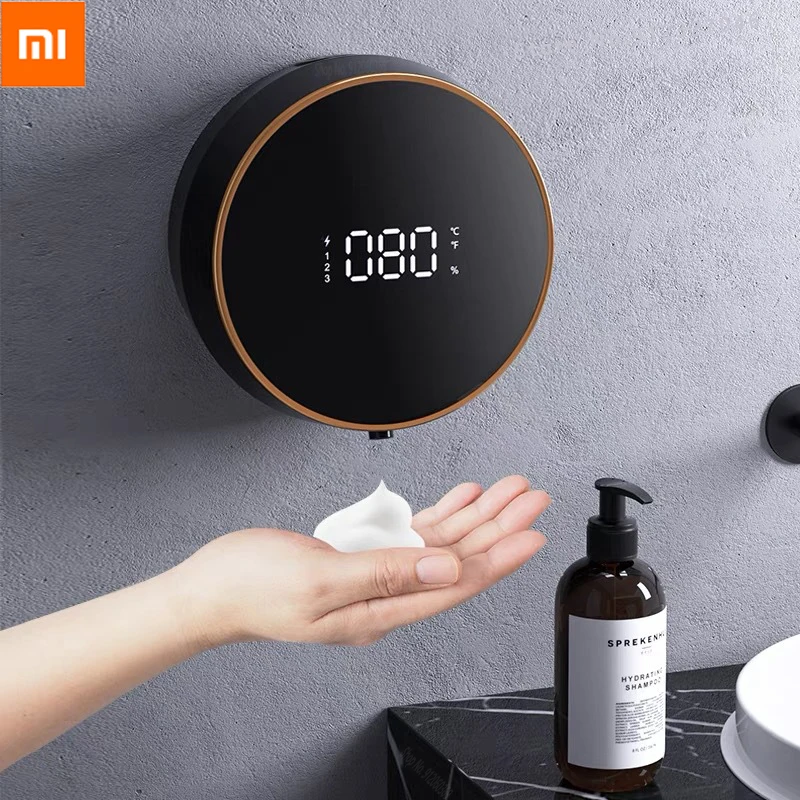 

Xiaomi Soap Dispenser Wall Liquid Soap Dispenser USB Charging Infrared Induction Smart Kitchen Sensor Hand Washer Hand Sanitizer
