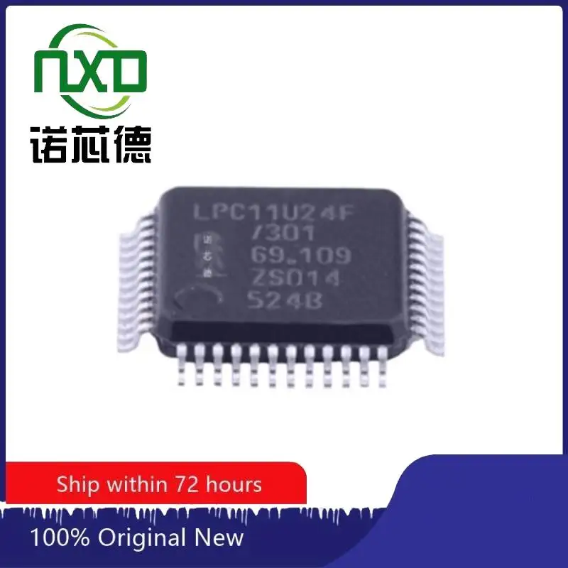 

10PCS / LOT 100% NEW LPC11U24FBD48 LQFP-48 EMBEDDED MICROCONTROLLER CHIP ELECTRONIC COMPONENTS