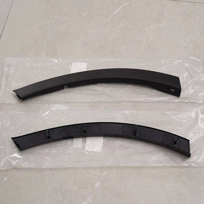 Renueva Tu RAV4 2013-2015: Molduras De Guardabarros Delanteras Y Traseras (Juego 4 Piezas) – Estilo Black Brushed