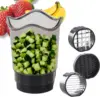 High-Quality Kitchen Slicing Equipment With Cup for Slicing Fruits Vegetables Strawberries Bananas as Kitchen Essential 5