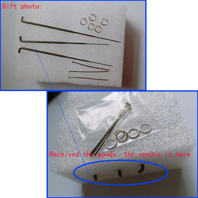 1 set 50G 100g wool For felting DIY work pad three needles can made cute animals needle set