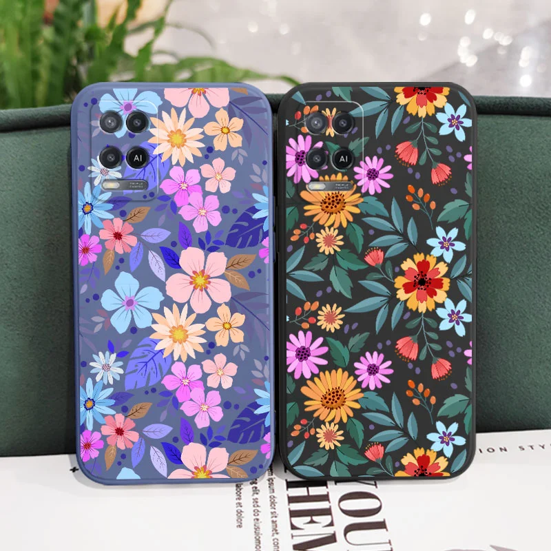 Vibrant Floral Design Phone Case - Stylish Protection